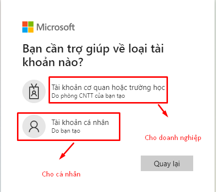 Tài khoản Microsoft bị khóa