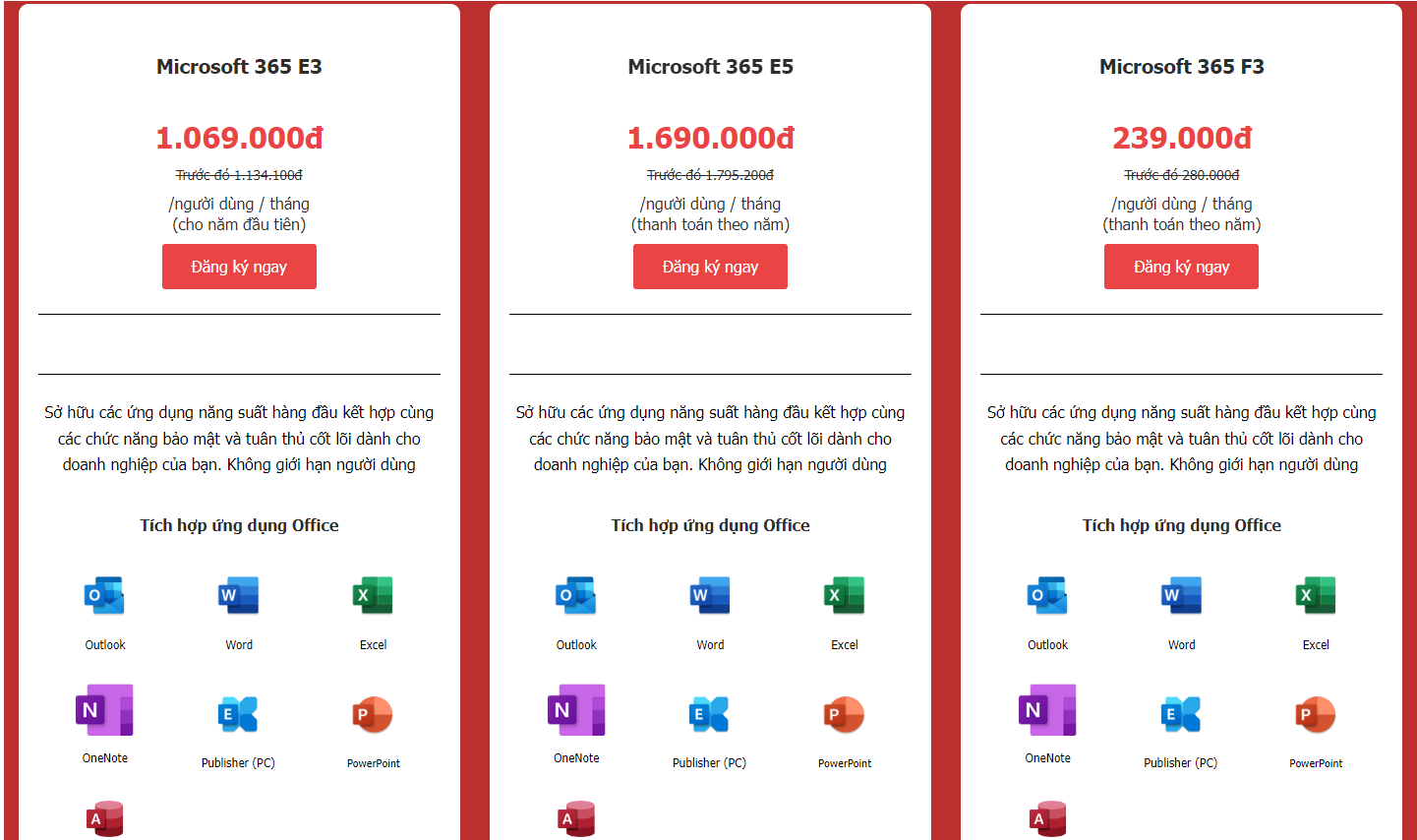 microsoft 360 office – 365 office – emwgh Images... Microsoft 365 Business và Enterprise: Nên chọn gói nào?