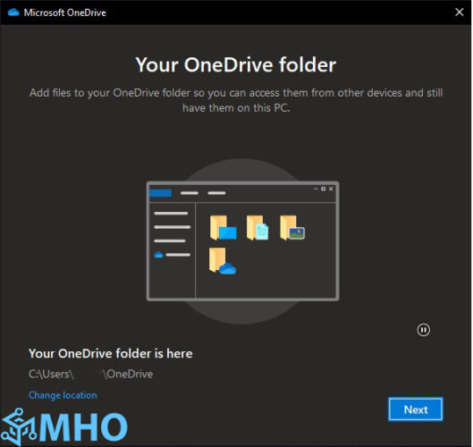 đăng nhập onedrive trên máy tính