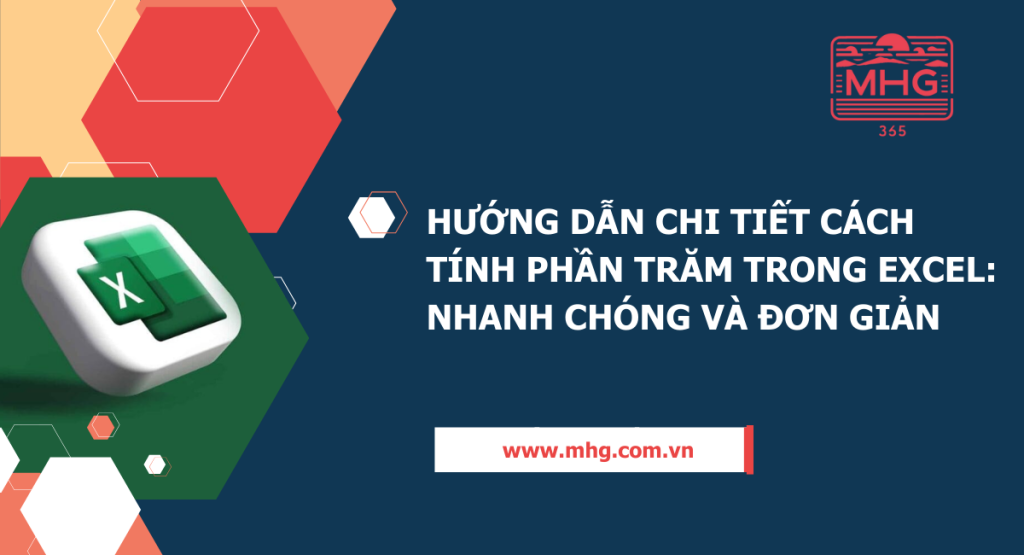 tính phần trăm trong excel