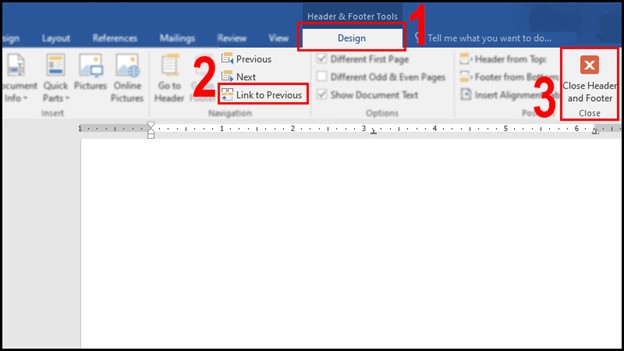 Bắt Đầu Đánh Số Từ Một Trang Cụ Thể