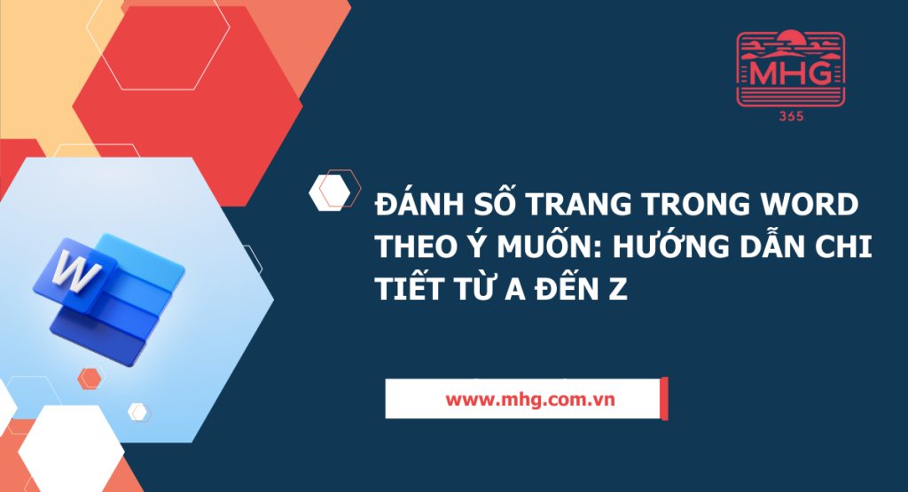 đánh số trang trong word theo ý muốn