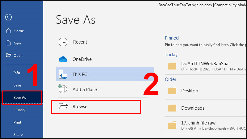 chuyển excel sang word