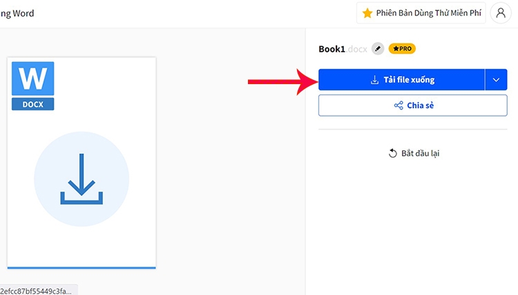 chuyển excel sang word
