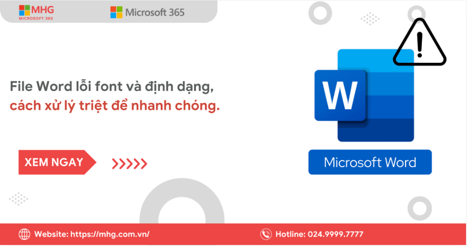 file word bị lỗi định dạng