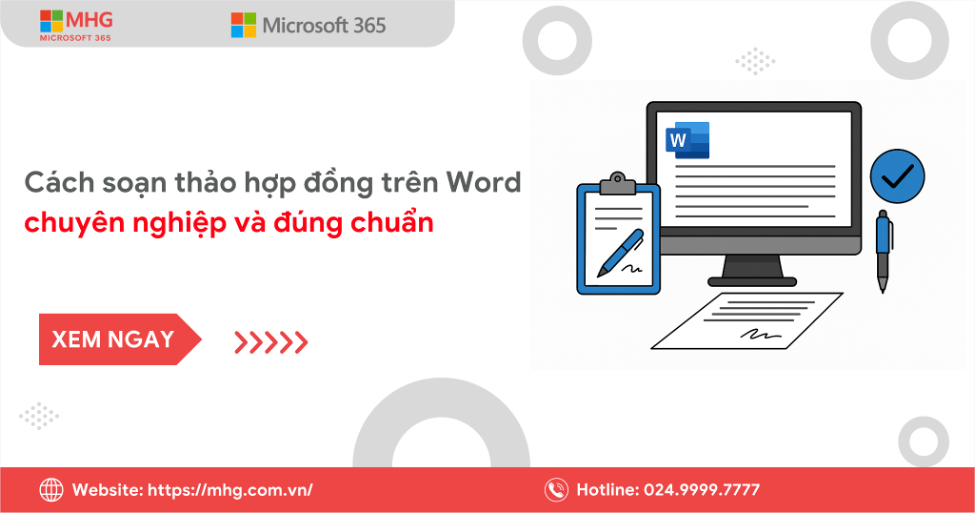 Soan thao hop dong tren word