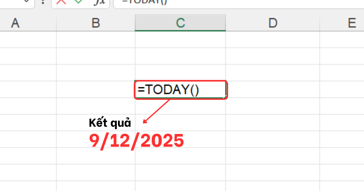 Hàm TODAY
