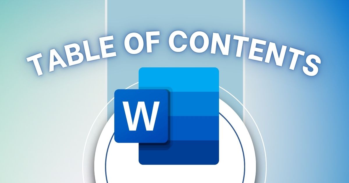 Tổng quan về mục lục tự động trong Word