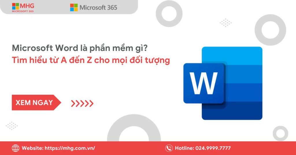 microsoft word là phần mềm gì