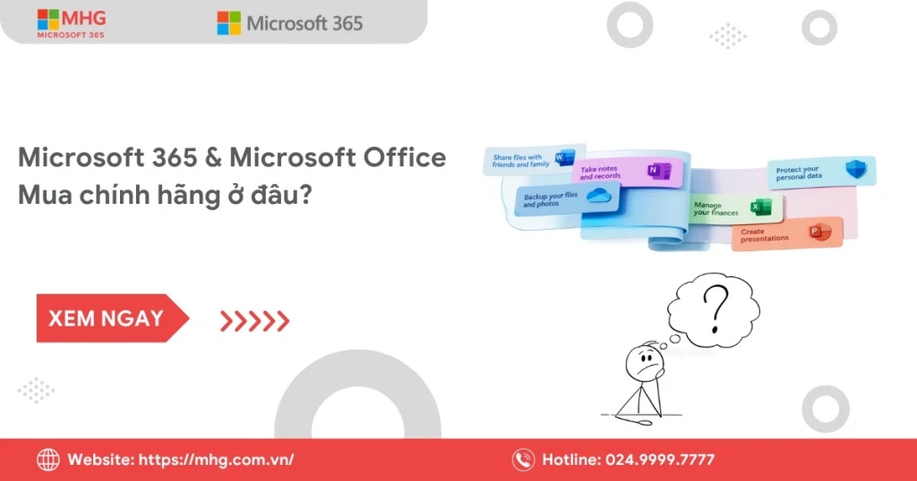 mua microsoft 365 chính hãng