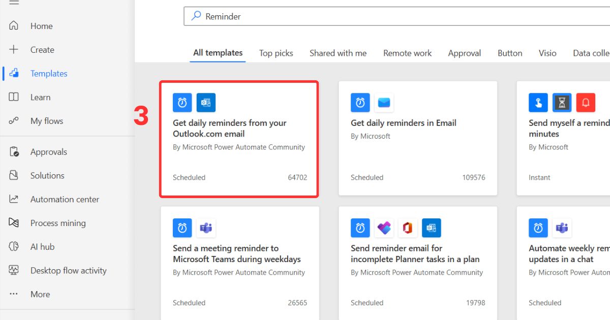 Tạo quy trình gửi Email tự động bằng Template