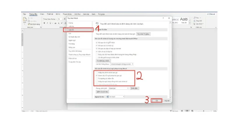 sua loi chinh ta trong word3 Các cách kiểm tra lỗi chính tả trong Word