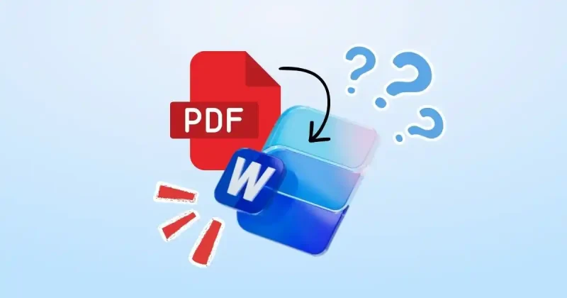 Word Bị Lỗi Font Khi Chuyển PDF Sang Word Nguyên nhân khiến chuyển file PDF sang Word bị lỗi font