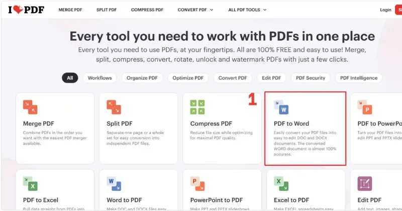 Word Bị Lỗi Font Khi Chuyển PDF Sang Word Chuyển đổi qua SmallPDF hoặc ILovePDF