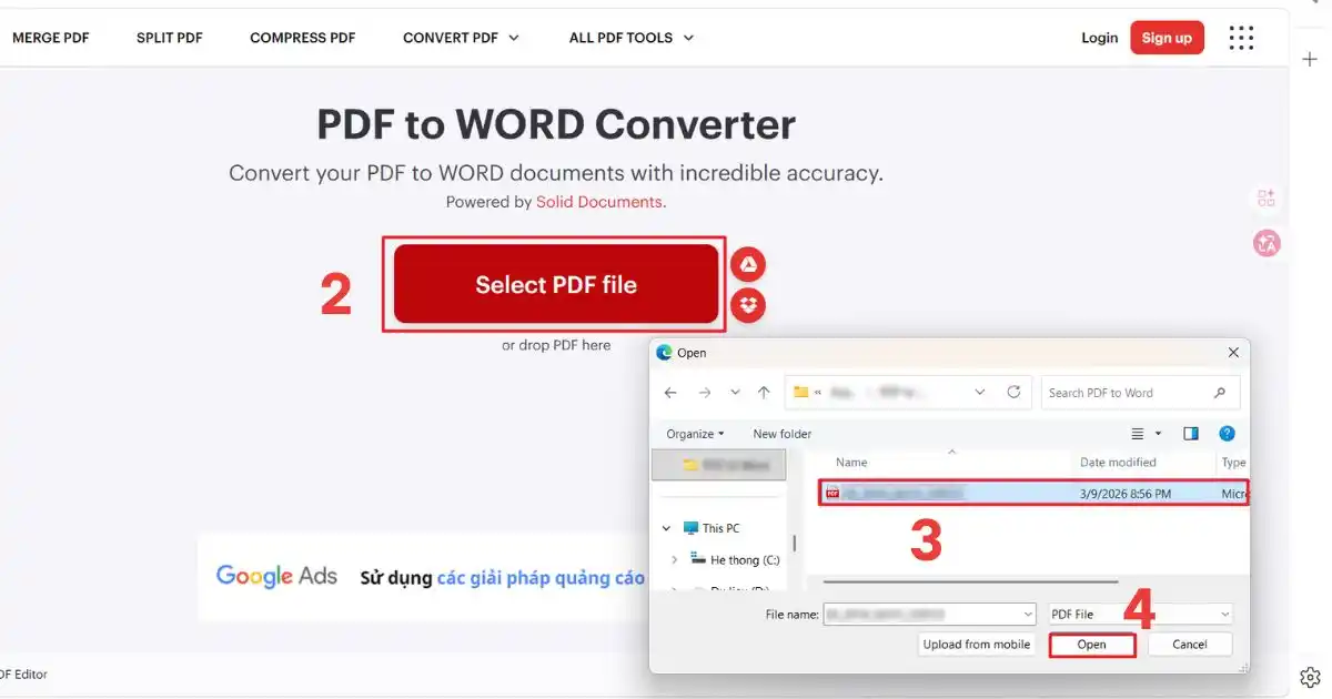 Word Bị Lỗi Font Khi Chuyển PDF Sang Word
