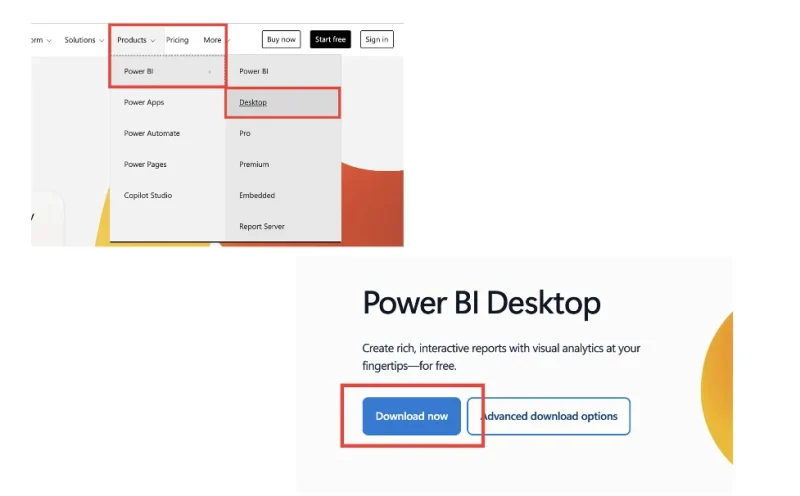 Cach cai dat Power BI Các bước cài đặt Power BI trên máy tính