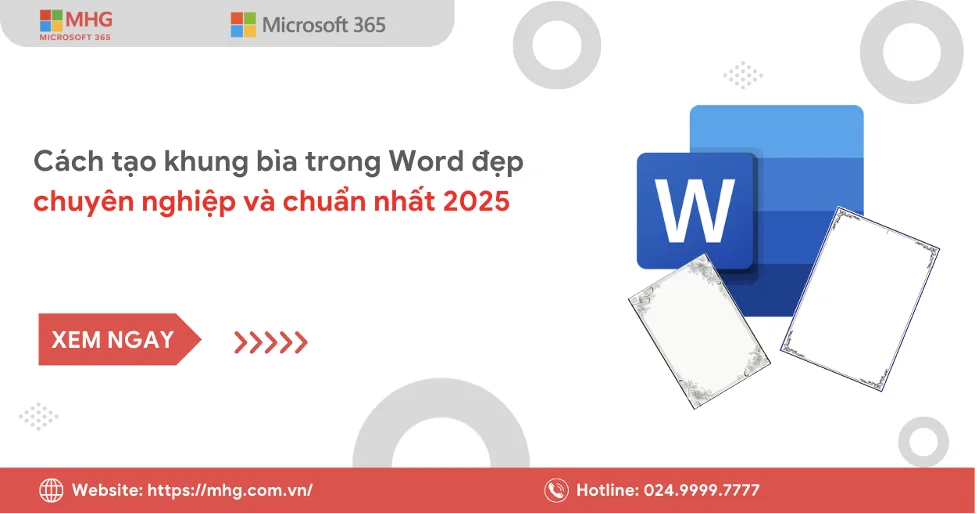 Cach tao khung bia trong Word