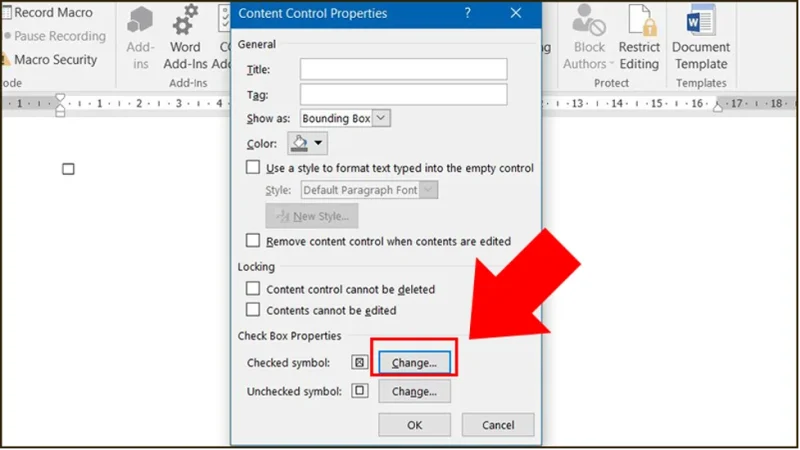 Chen o check box 2 Tùy chỉnh dấu tick