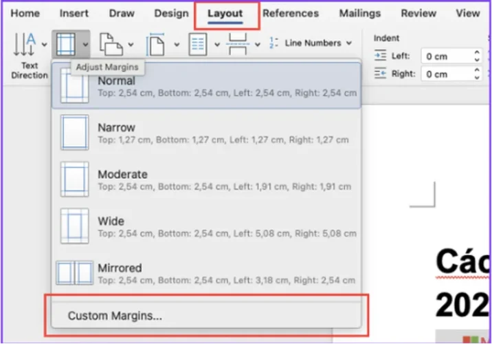 cac loi pho bien 2 Lỗi thường gặp và cách khắc phục khi tạo khung bìa trong Word
