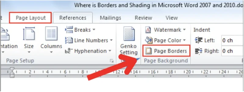 cach tao khung bia trong Word 2010 Cách tạo khung bìa trong Word 2010 (chi tiết từng bước)