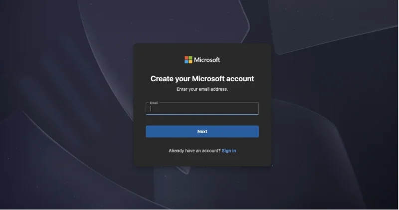 cach tao tai khoan microsoft moi Cách tạo tài khoản Microsoft mới nếu tài khoản cũ không còn