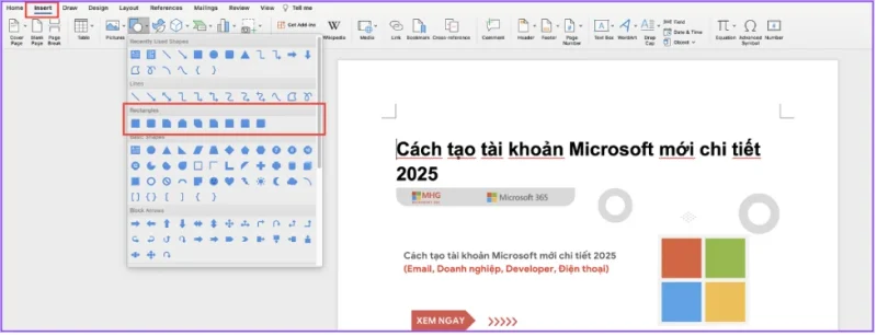 cach ve khung trong Word thu cong Cách vẽ khung trong Word thủ công