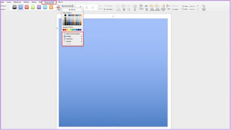 cach ve khung trong word thu cong 2 Cách vẽ khung trong Word thủ công