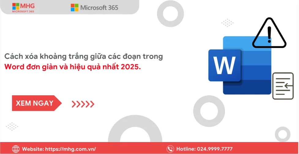 cach xoa khoang trang giua cac doan trong Word