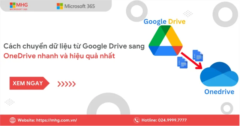 chuyen du lieu tu google drive sang onedrive Chuyển Dữ Liệu Từ Google Drive Sang OneDrive: Nhanh & Hiệu Quả Nhất