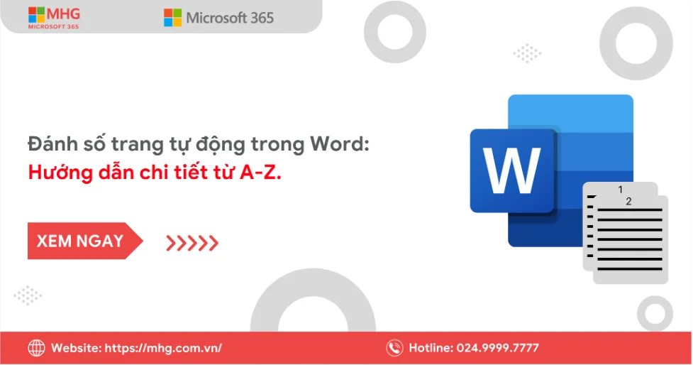 danh so trang trong Word