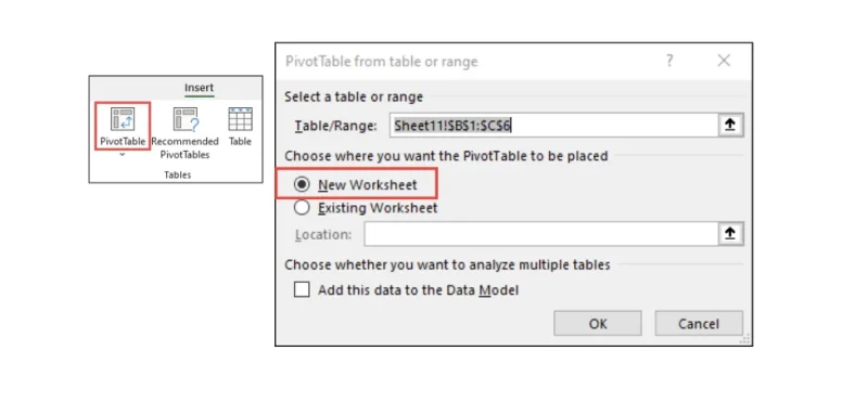 Hướng dẫn cách tạo Pivot Table trong Excel