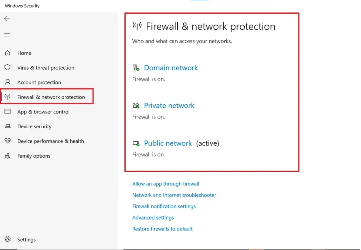 kiem tra he thong tuong lua 2 Kiểm tra hệ thống tường lửa và phần mềm bảo mật