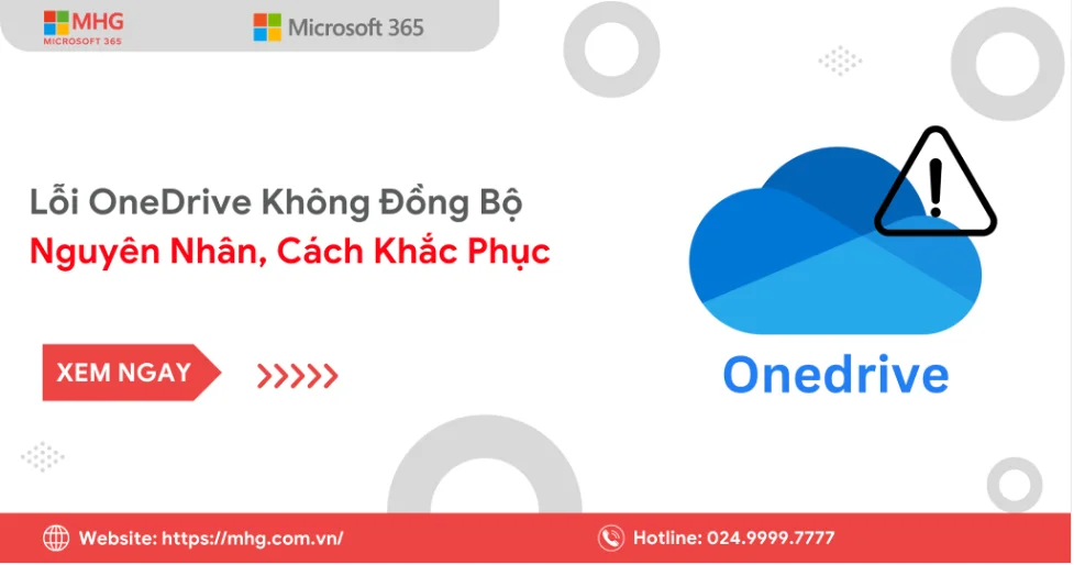 loi onedrive khong dong bo