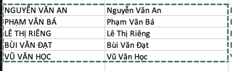 phim tat chu hoa thanh chu thuong 2 Phím tắt chữ hoa thành chữ thường trong Excel