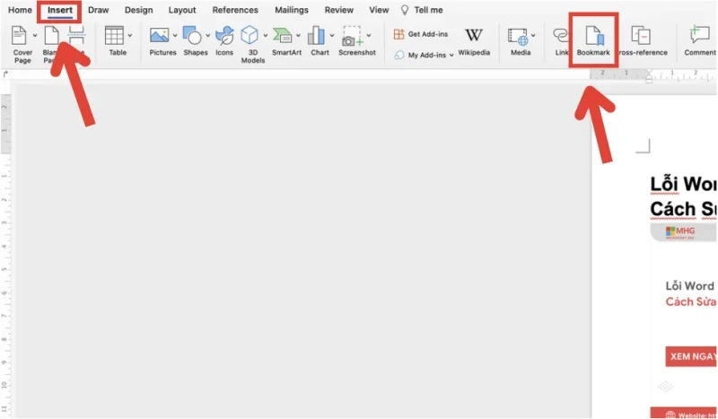 Cach tao bookmark trong Word Cách tạo bookmark trong Word (Áp dụng cho mọi phiên bản)