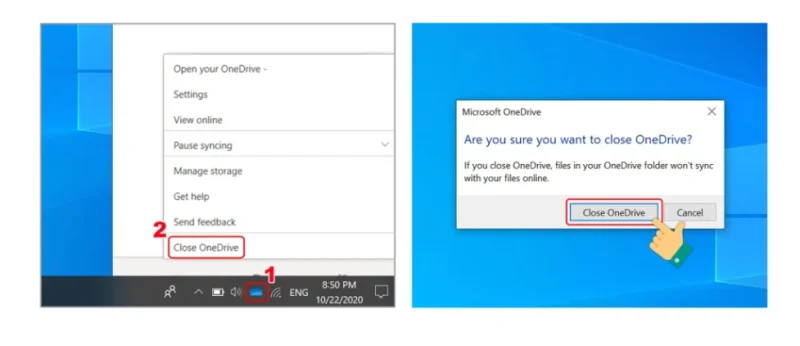Cách tắt, vô hiệu hoá OneDrive