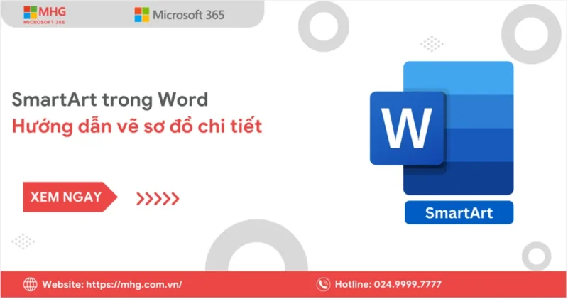 SmartArt Trong Word – Hướng Dẫn Vẽ Sơ Đồ Chi Tiết