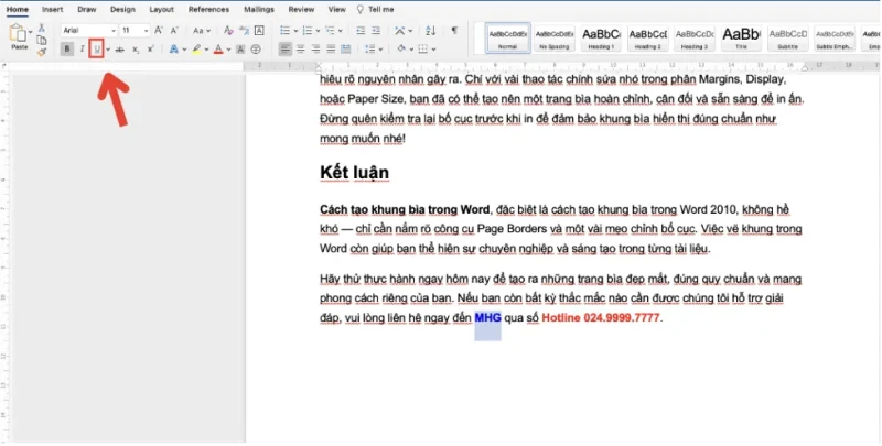 an hoac sua link da thu gon 4 Cách ẩn hoặc chỉnh sửa link trong Word sau khi rút gọn