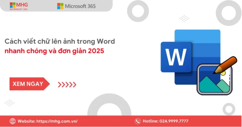 cach viet chu len anh trong Word