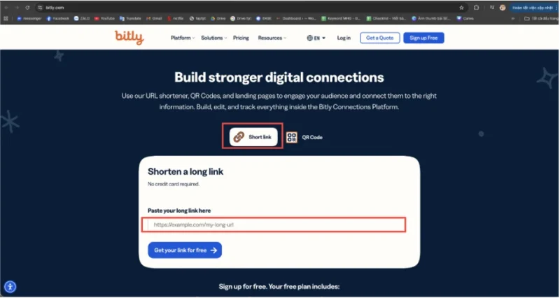 thu gon bang phan mem ben thu 3 Cách thu gọn link trong Word bằng Bitly hoặc TinyURL