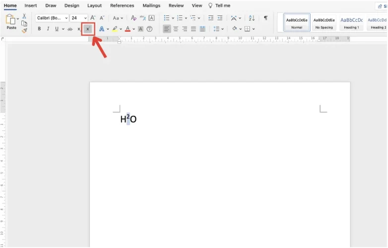 viet chi so trong Word bang font Cách viết chỉ số trên trong Word bằng Font