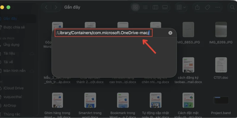 Ảnh màn hình 2025 12 14 lúc 21.25.10 Cách xóa cache OneDrive trên macOS