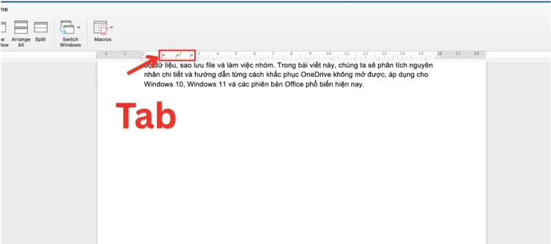 Cách tạo tab trong Word nhanh chóng và dễ dàng