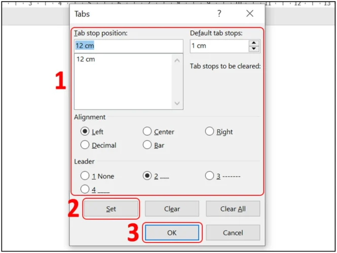 Cách tạo tab trong Word nhanh chóng và dễ dàng