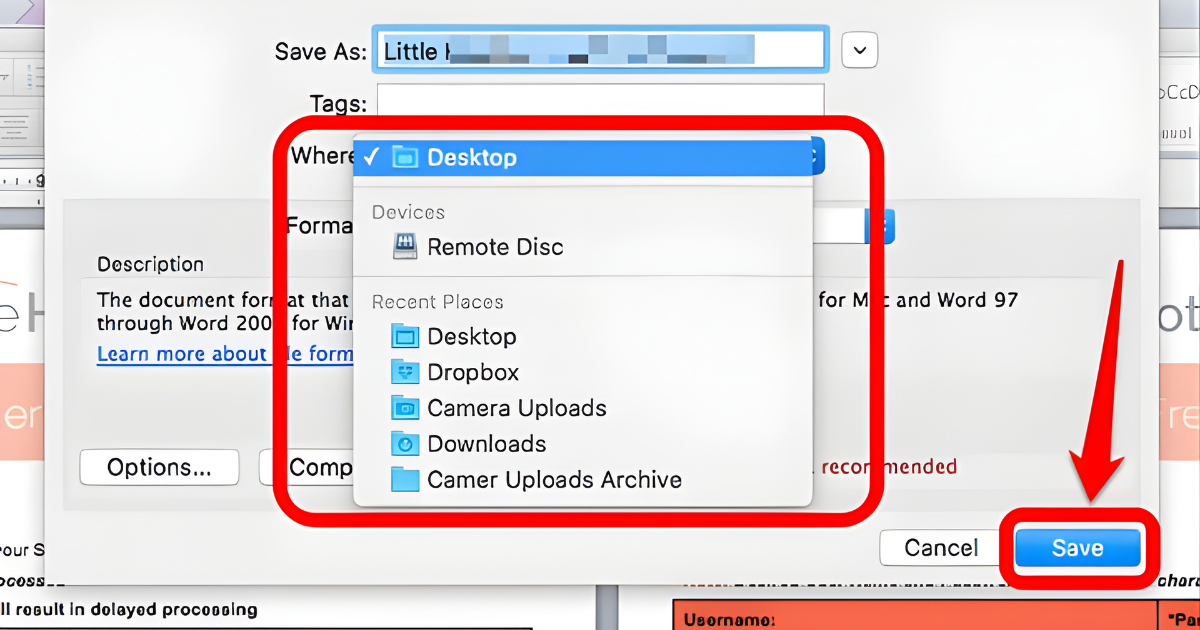 Cách lưu file Word trên điện thoại Cách lưu file Word trên điện thoại