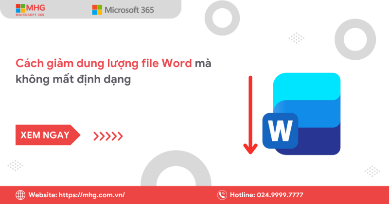 Giảm dung lượng file Word