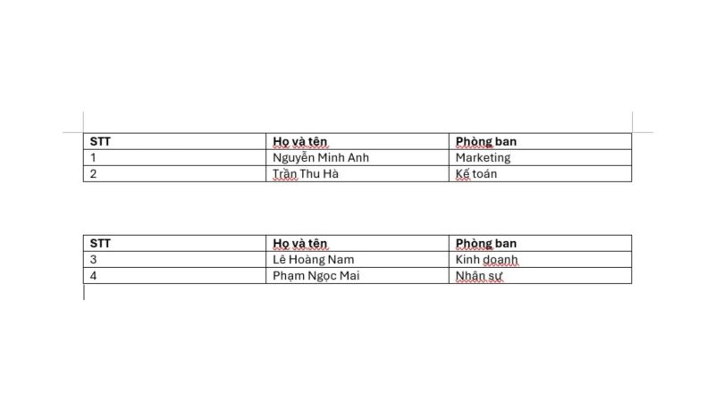 huong-dan-cach-gop-2-bang-thanh-1-trong-word Gộp 2 bảng trong Word bằng kéo thả