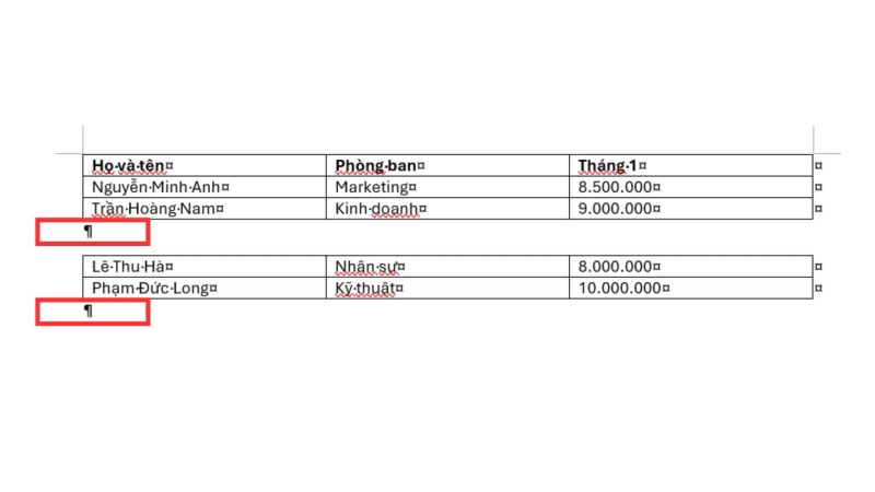 huong-dan-cach-gop-2-bang-thanh-1-trong-word Gộp bảng bằng cách xóa khoảng cách giữa hai bảng