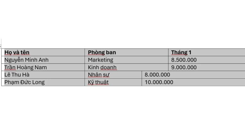 huong-dan-cach-gop-bang-trong-word-khi-hai-bang-khac-dinh-dang Cách căn chỉnh bảng bị lệch cột sau khi gộp