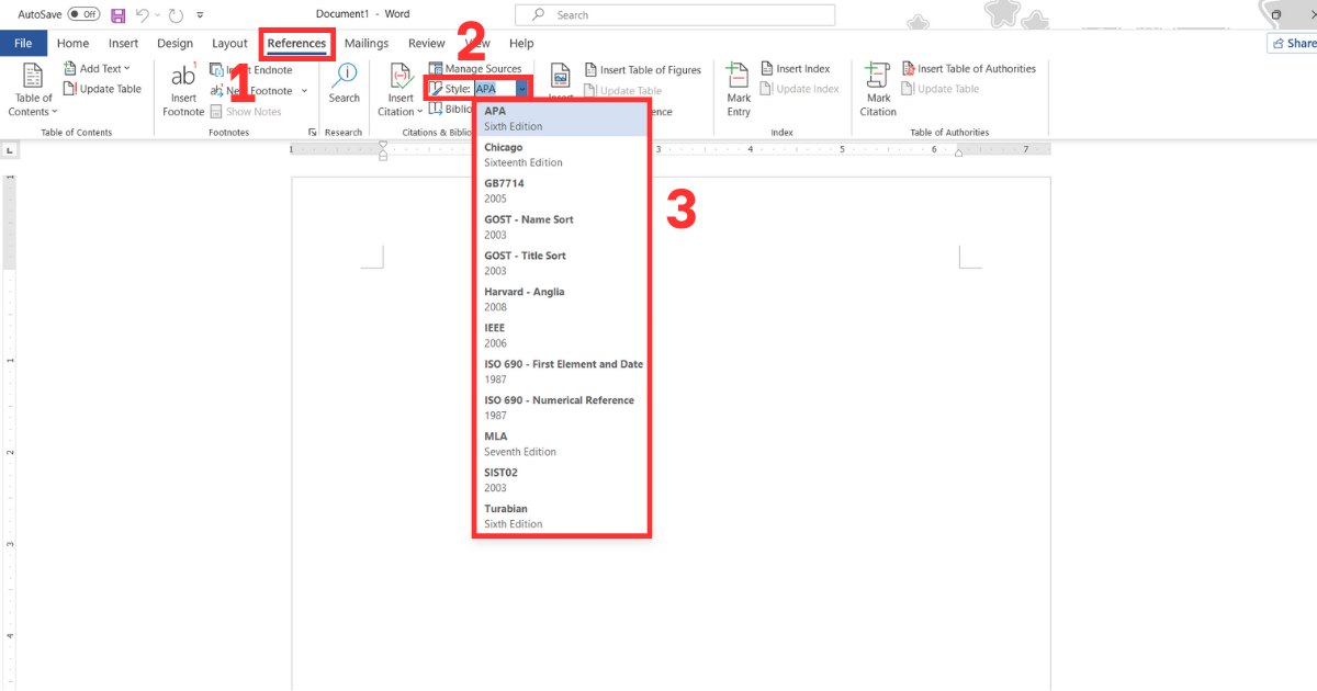 Tạo trích dẫn trong word Tạo trích dẫn trong word